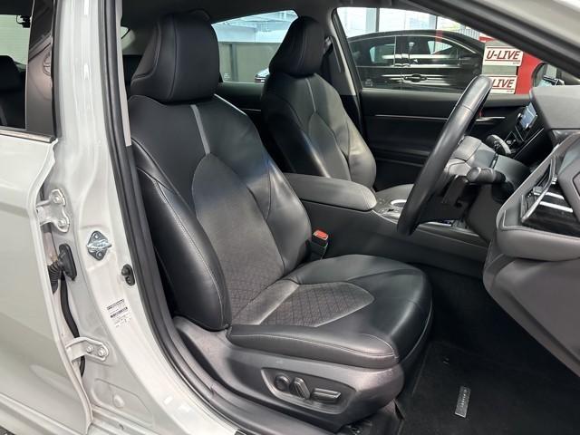 カムリ ＷＳレザーパッケージ　ワンオーナ　本革シ　クルーズコントロール　ナビ　記録簿有　アルミホイール　スマートキープッシュスタート　サイドカーテンエアバック　ＥＴＣ付き　パワーシート　デュアルエアバッグ　エアコン　ドラレコ（10枚目）