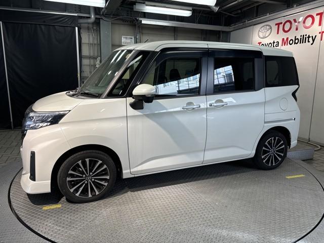 ルーミー カスタムG-T 助手席エアバック 両側オートスライドドア スマートキープッシュスタート LEDライト 1オーナー 横滑り防止機能 クルコン 点検記録簿 ETC付 アルミホイール キーレス DVD ドラレコ ナビ&TV(6枚目)