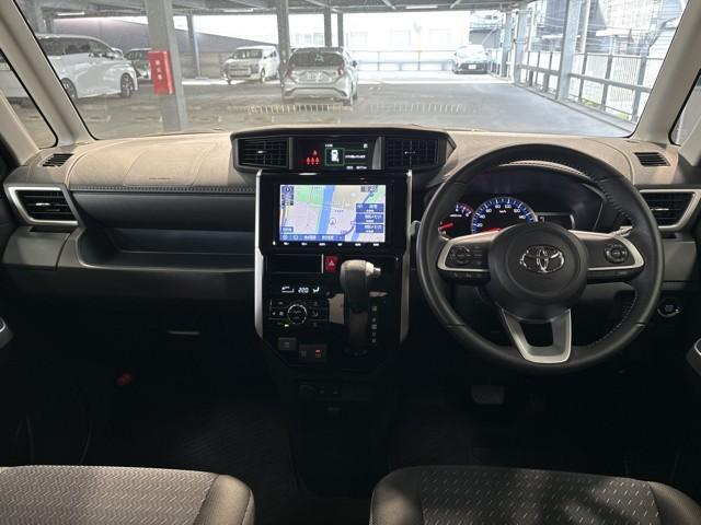 ルーミー カスタムG-T 助手席エアバック 両側オートスライドドア スマートキープッシュスタート LEDライト 1オーナー 横滑り防止機能 クルコン 点検記録簿 ETC付 アルミホイール キーレス DVD ドラレコ ナビ&TV(7枚目)