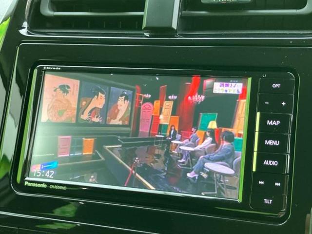 プリウス Sセーフティプラス 新品タイヤ/保証書/社外 SDナビ/トヨタセーフティセンス/車線逸脱防止支援システム/パーキングアシスト バックガイド/ドライブレコーダー 社外/ヘッドランプ LED 衝突被害軽減システム DVD再生(13枚目)