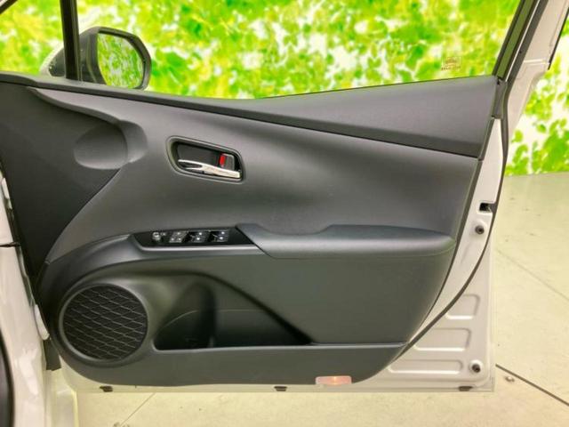 プリウス Sセーフティプラス 新品タイヤ/保証書/社外 SDナビ/トヨタセーフティセンス/車線逸脱防止支援システム/パーキングアシスト バックガイド/ドライブレコーダー 社外/ヘッドランプ LED 衝突被害軽減システム DVD再生(20枚目)