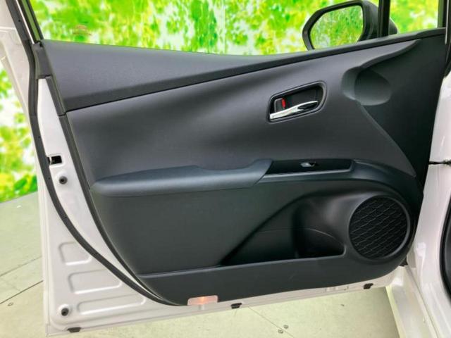 プリウス Sセーフティプラス 新品タイヤ/保証書/社外 SDナビ/トヨタセーフティセンス/車線逸脱防止支援システム/パーキングアシスト バックガイド/ドライブレコーダー 社外/ヘッドランプ LED 衝突被害軽減システム DVD再生(22枚目)