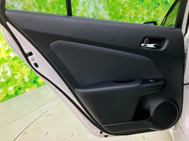 プリウス Sセーフティプラス 新品タイヤ/保証書/社外 SDナビ/トヨタセーフティセンス/車線逸脱防止支援システム/パーキングアシスト バックガイド/ドライブレコーダー 社外/ヘッドランプ LED 衝突被害軽減システム DVD再生(23枚目)