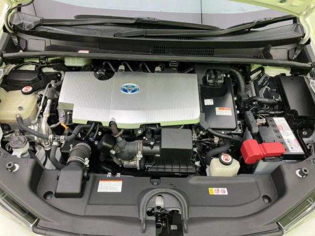 プリウス Sセーフティプラス 新品タイヤ/保証書/社外 SDナビ/トヨタセーフティセンス/車線逸脱防止支援システム/パーキングアシスト バックガイド/ドライブレコーダー 社外/ヘッドランプ LED 衝突被害軽減システム DVD再生(39枚目)