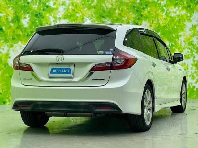 ジェイド ハイブリッドX 保証書/純正 SDナビ/衝突安全装置/車線逸脱防止支援システム/シート ハーフレザー/パーキングアシスト バックガイド/ドライブレコーダー 社外/ヘッドランプ LED 衝突被害軽減システム ドラレコ(3枚目)