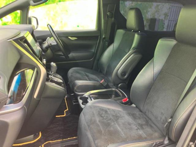 ヴェルファイア Z Aエディションゴールデンアイズ 保証書/純正 10インチ SDナビ/フリップダウンモニター 純正 12.1インチ/衝突安全装置/両側電動スライドドア/車線逸脱防止支援システム/シート ハーフレザー 衝突被害軽減システム バックカメラ(7枚目)