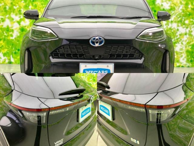ヤリスクロス ハイブリッドＺ　ディスプレイオーディオ８インチ／トヨタセーフティセンス／シートヒーター　前席／パノラミックビューモニター／車線逸脱防止支援システム／シート　ハーフレザー／電動バックドア／ヘッドランプ　ＬＥＤ（46枚目）