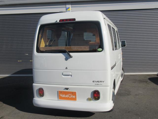 エブリイ PA レトロバス仕様 ナビ フルセグTV Bluetoothオーディオ バックカメラ ETC シートカバー(10枚目)