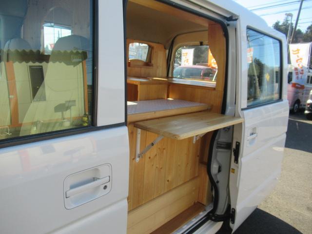 エブリイ PA レトロバス仕様 ナビ フルセグTV Bluetoothオーディオ バックカメラ ETC シートカバー(24枚目)