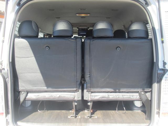 ハイエースワゴン GL レガンスフルエアロ 後席フリップダウンモニター ナビTV Bluetoothオーディオ HDMI バックカメラ ローダウン(18枚目)