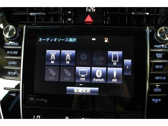 ハリアーハイブリッド プレミアム　アドバンスドパッケージ　禁煙車／ムーンルーフ／ＪＢＬサウンド／黒革シート／メーカーナビ／全周囲カメラ／レーダークルーズコントロール／パワーバックドア／置くだけ充電／パワーシート／シートヒーター／４ＷＤ／ブルートゥース接続可能（62枚目）