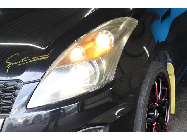スイフトスポーツ ベースグレード　禁煙車／ワンオーナー／６速ＭＴ／寒冷地仕様／ＮＡＲＤＩステアリング／リアスポイラー／マッドガード／社外ナビ／社外１７インチアルミホイール／プッシュスタート／オートライト／ＨＩＤヘッドライト（32枚目）