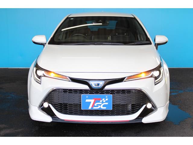 カローラスポーツ ハイブリッドＧ　Ｚ　禁煙車／ＴＲＤフルエアロ／ステアリングヒーター／レーダークルーズコントロール／衝突軽減／レーンキープアシスト／オートマチックハイビーム／クリアランソナー／ＬＥＤ／純正７型ナビ／ブルートゥース／フルセグ（19枚目）