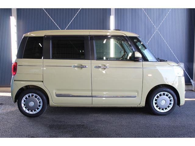 ムーヴキャンバス セオリーＧターボ　禁煙車／寒冷地仕様／両側電動スライドドア／レーダークルーズコントロール／メーカーナビ９型／オートマチックハイビーム／クリアランソナー／ＬＥＤ／シートヒーター／衝突軽減／ブルートゥース／バックカメラ（24枚目）