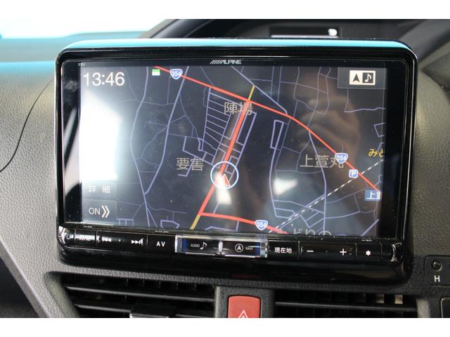 ノア ハイブリッドＧ　モデリスタエアロ／ＡＬＰＩＮＥ製９インチナビ／セーフティセンスＣ／ＢＬＺＺＴ車高調／片側電動スライド／禁煙／バックカメラ／ＥＴＣ／オートクルーズコントロール／純正１５インチアルミ／シートヒーター／（10枚目）