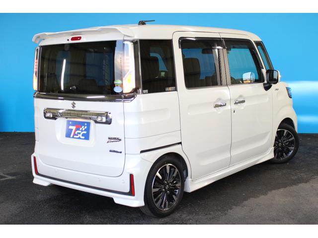 スペーシアカスタム ハイブリッドXSターボ 禁煙車/セーフティサポート/全周囲カメラ/ETC/両側電動スライドドア/純正ナビ/地デジ/ハーフレザーシート/シートヒーター/RSR車高調/HUD/パドルシフト/クルーズコントロール/プッシュスタート(60枚目)