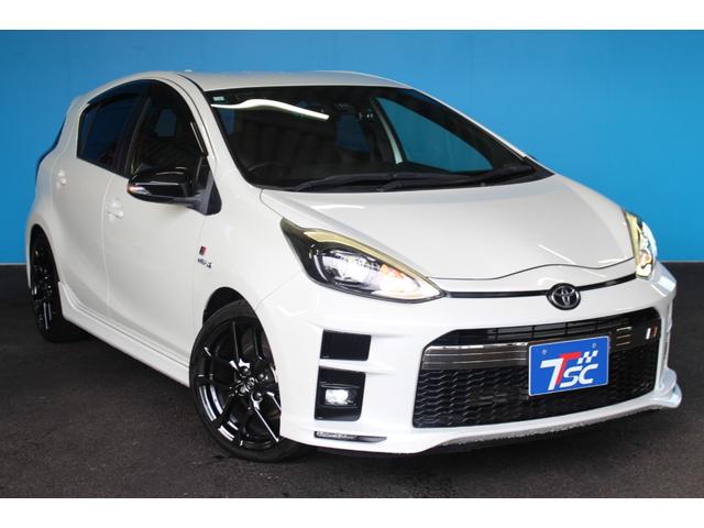 アクア Ｇ　ＧＲスポーツ・１７インチパッケージ　禁煙車／ＧＲ専用エアロ／専用足回り／専用内装／クルーズコントロール／純正９インチナビ／ハーフレザーシート／ＬＥＤ／オートマチックハイビーム／純正ＯＰ１７ＡＷ／レーンキープアシスト／パークアシスト（22枚目）