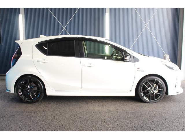 アクア Ｇ　ＧＲスポーツ・１７インチパッケージ　禁煙車／ＧＲ専用エアロ／専用足回り／専用内装／クルーズコントロール／純正９インチナビ／ハーフレザーシート／ＬＥＤ／オートマチックハイビーム／純正ＯＰ１７ＡＷ／レーンキープアシスト／パークアシスト（34枚目）