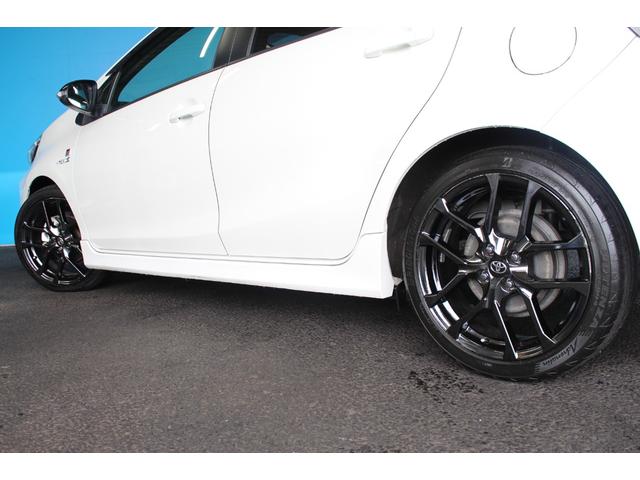 アクア Ｇ　ＧＲスポーツ・１７インチパッケージ　禁煙車／ＧＲ専用エアロ／専用足回り／専用内装／クルーズコントロール／純正９インチナビ／ハーフレザーシート／ＬＥＤ／オートマチックハイビーム／純正ＯＰ１７ＡＷ／レーンキープアシスト／パークアシスト（37枚目）