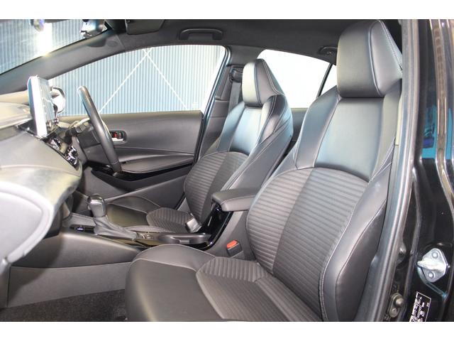 カローラ ダブルバイビー 禁煙車/モデリスタエアロ/セーフティセンス/純正9インチディスプレイオーディオ/バックカメラ/ハーフレザーシート/レーダークルーズコントロール/LEDヘッドライト/ETC2.0/ブルートゥース接続/(8枚目)