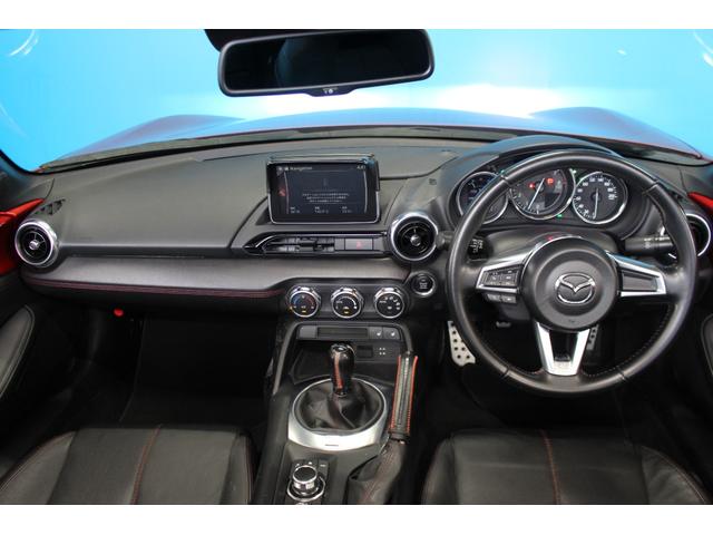 ロードスター Sレザーパッケージ 禁煙車/6速MT車/マツダスピードエアロ/ブラックレザーシート/セーフティパッケージ/BOSEサウンド/バックカメラ/フルセグ/ブラインドスポットモニター/シートヒーター/LEDヘッドライト/ETC(6枚目)