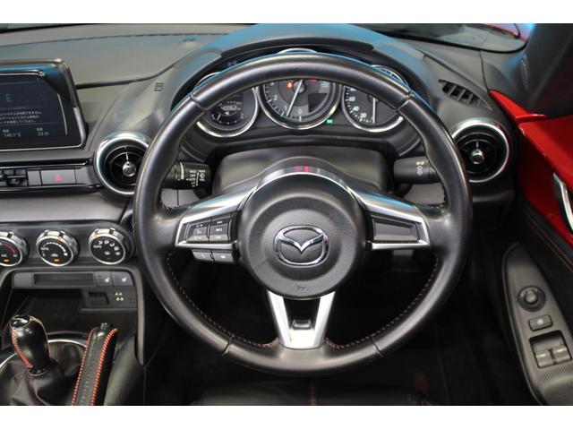 ロードスター Sレザーパッケージ 禁煙車/6速MT車/マツダスピードエアロ/ブラックレザーシート/セーフティパッケージ/BOSEサウンド/バックカメラ/フルセグ/ブラインドスポットモニター/シートヒーター/LEDヘッドライト/ETC(18枚目)