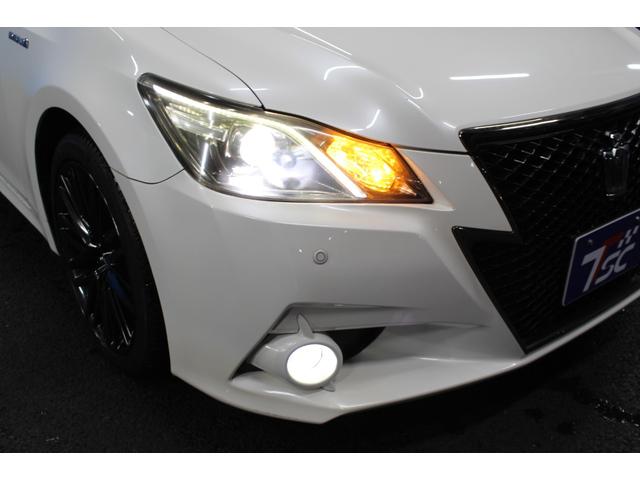クラウンハイブリッド アスリートS ブラックスタイル 禁煙車/ムーンルーフ/黒レザーシート/純正8インチナビ/バックカメラ/フルセグ/パワーシート/シートベンチレーション/シートヒーター/HIDヘッドライト/クリアランスソナー/プッシュスタート/ETC(15枚目)