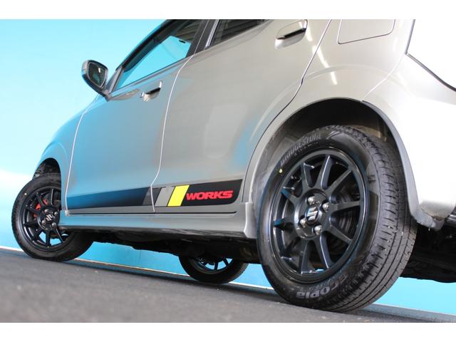 アルトワークス ベースグレード　禁煙車／５速ＭＴ／ターボ／オプションカラー／レカロシート／純正１５インチホイール／ＥＴＣ／フォグ／ＬＥＤヘッドライト／横滑り防止／オートライト／キーレス／盗難防止システム／記録簿／パワーステアリング（34枚目）