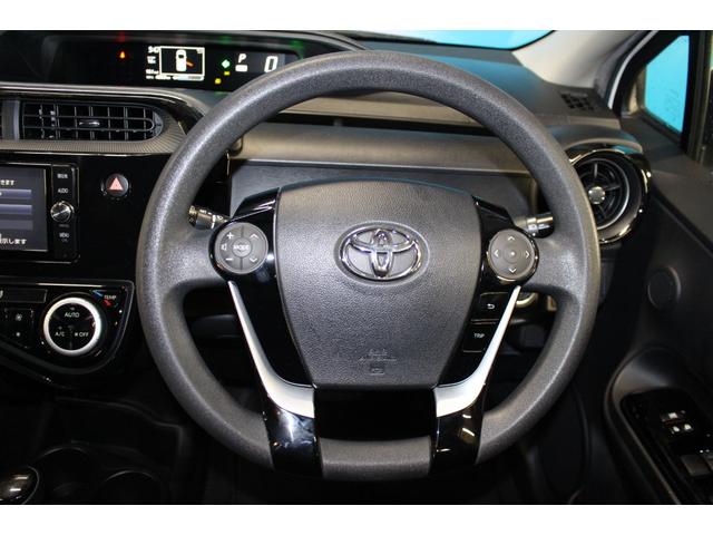 アクア Sスタイルブラック セーフティセンスC/エアロ/衝突軽減/レーンアシスト/オートマチックハイビーム/LEDライト/純正7インチナビ/バックカメラ/ドライブレコーダーETC/ブルートゥース/オートライト/スマートキー(17枚目)