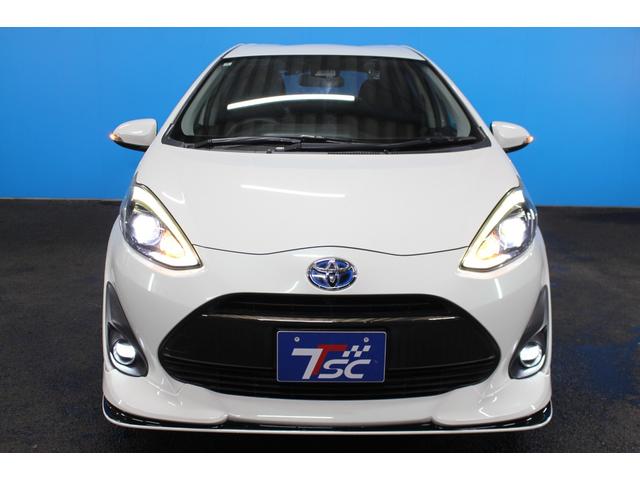 アクア Sスタイルブラック セーフティセンスC/エアロ/衝突軽減/レーンアシスト/オートマチックハイビーム/LEDライト/純正7インチナビ/バックカメラ/ドライブレコーダーETC/ブルートゥース/オートライト/スマートキー(22枚目)