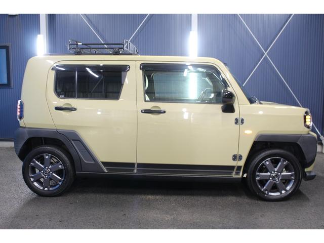 タフト Gターボ ダーククロムベンチャー 純正9インチディスプレイオーディオ/スマートアシスト/バックカメラ/アイドリングストップ/シートヒータ/パノラマルーフ/ETC/LEDヘッドライト/オートライト/プッシュスタート/ターボ/フォグランプ(34枚目)