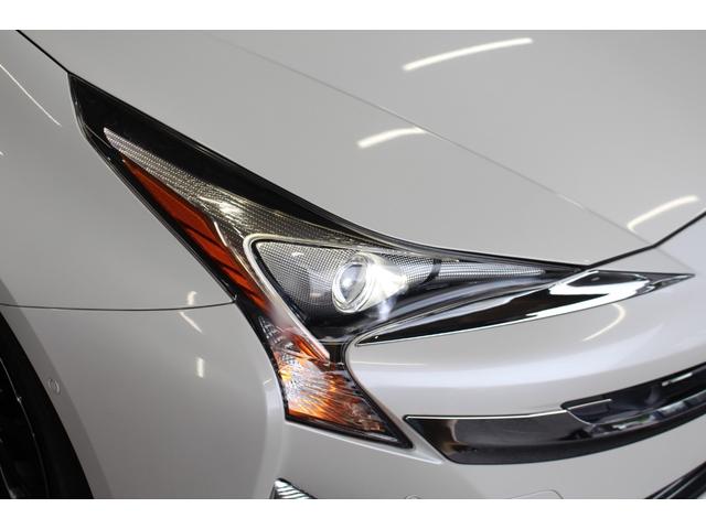 プリウス Ａツーリングセレクション　禁煙車／セーフティセンス／レーダークルーズ／クリアランスソナー／バックカメラ／純正９インチナビ／革シート／シートヒーター／社外ＣＡＲＬＳＳＯＮ１９ＡＷ／Ｂｌｕｅｔｏｏｔｈ／ドラレコ／ＥＴＣ／ダウンサス（22枚目）