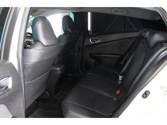 プリウス Ａツーリングセレクション　禁煙車／セーフティセンス／レーダークルーズ／クリアランスソナー／バックカメラ／純正９インチナビ／革シート／シートヒーター／社外ＣＡＲＬＳＳＯＮ１９ＡＷ／Ｂｌｕｅｔｏｏｔｈ／ドラレコ／ＥＴＣ／ダウンサス（45枚目）
