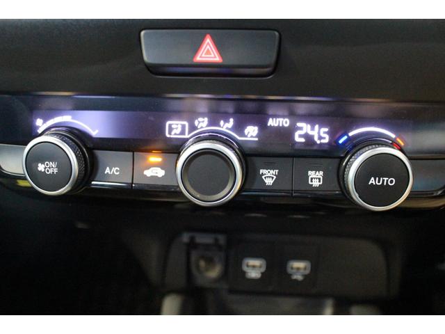 フィット ｅ：ＨＥＶ　ＲＳ　禁煙車／ホンダセンシング／純正９インチナビ／ハーフレザーシート／バックカメラ／ＥＮＫＥＩ１６インチホイール／クリアランスソナー／レーダークルーズコントロール／レーンキープアシスト／ＬＥＤヘッドライト（14枚目）