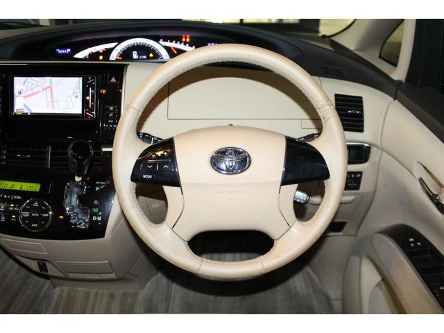 エスティマ アエラス　禁煙車／社外エアロ／ＡＬＰＩＮＥ後席モニター／Ｃａｒｒｏｚｚｅｒｉａナビ／フルセグ／両側パワースライドドア／ＨＩＤヘッドライト／スマートキー／ブルートゥース接続／社外２０インチアルミホイール／ＥＴＣ（15枚目）