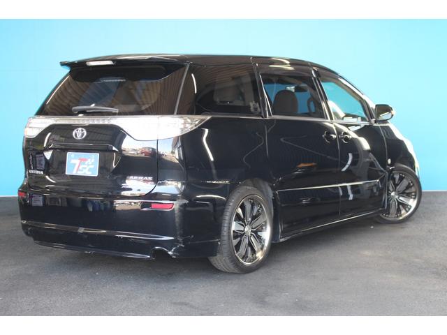 エスティマ アエラス　禁煙車／社外エアロ／ＡＬＰＩＮＥ後席モニター／Ｃａｒｒｏｚｚｅｒｉａナビ／フルセグ／両側パワースライドドア／ＨＩＤヘッドライト／スマートキー／ブルートゥース接続／社外２０インチアルミホイール／ＥＴＣ（42枚目）