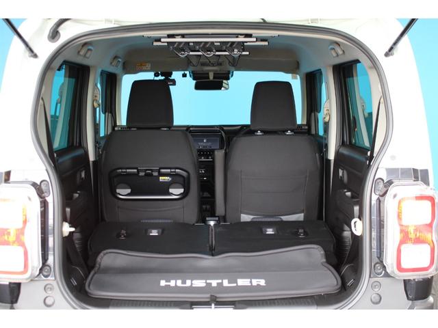 ハスラー Ｊスタイルターボ　寒冷地仕様／全周囲カメラ／４ＷＤ／ブラックルーフレール／フロントバンパーガード／純正ロッドホルダー／純正ナビ／クリアランソナー／衝突軽減／レーンアシスト／オートライト／シートヒーター／ブルートゥース（8枚目）