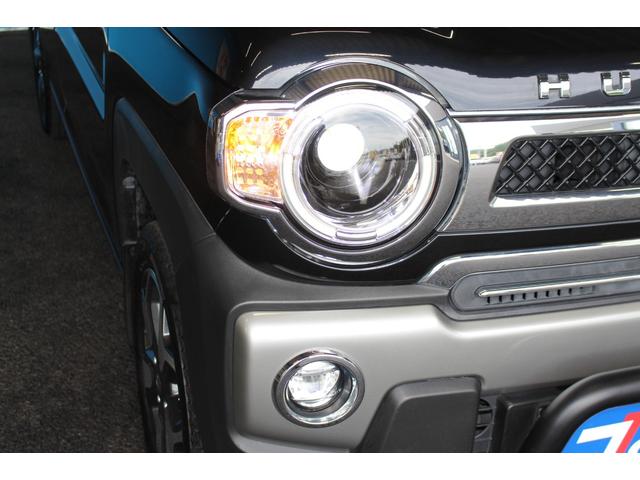 ハスラー Ｊスタイルターボ　寒冷地仕様／全周囲カメラ／４ＷＤ／ブラックルーフレール／フロントバンパーガード／純正ロッドホルダー／純正ナビ／クリアランソナー／衝突軽減／レーンアシスト／オートライト／シートヒーター／ブルートゥース（19枚目）