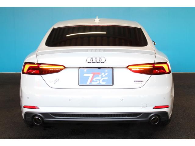Ａ５スポーツバック ４５ＴＦＳＩクワトロ　スポーツＳライン　禁煙／マトリクスＬＥＤ／バーチャルコックピット／サラウンドビューモニター／純正ナビ／衝突軽減／アダクティブクルーズ／クリアランスソナー／半革シート／シートヒーター／純正１８インチスポークＡＷ／ＥＴＣ（41枚目）