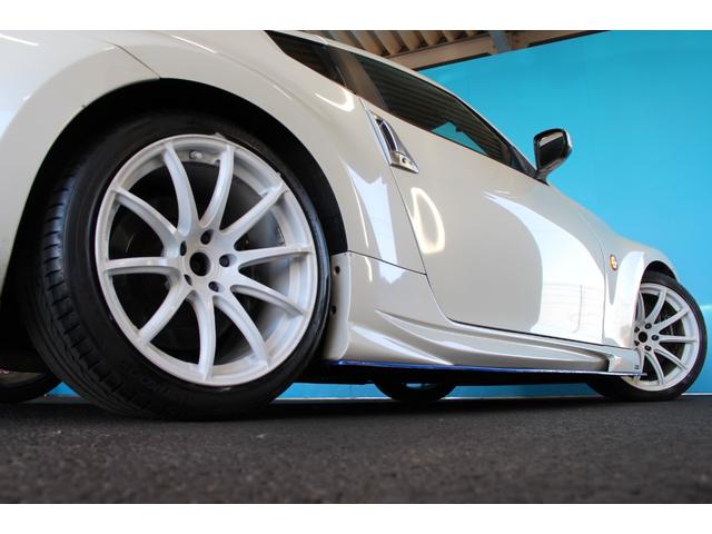 フェアレディＺ バージョンＳＴ　禁煙車／オプションカラー／Ｖａｒｉｓフルエアロ／社外マフラー／ＢＯＳＥ／パドルシフト／ステアリングリモコン／パワーシート／シートヒーター／革シート／ブルートゥース／バックカメラ／レーダー探知機／ＥＴＣ（38枚目）