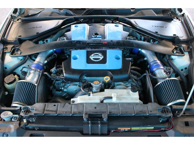 フェアレディＺ バージョンＳＴ　禁煙車／オプションカラー／Ｖａｒｉｓフルエアロ／社外マフラー／ＢＯＳＥ／パドルシフト／ステアリングリモコン／パワーシート／シートヒーター／革シート／ブルートゥース／バックカメラ／レーダー探知機／ＥＴＣ（78枚目）