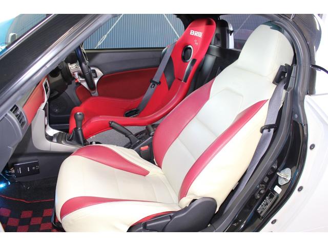 コペン セロ 禁煙車/BRIDE製フルバケットシート/純正シート有/BLITZ製車高調/5速MT/RAYS17AW/ロッソモデロ製社外マフラー/社外ハンドル/社外エアロ/レッドインテリアパック/シートヒーター(7枚目)