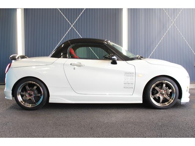 コペン セロ 禁煙車/BRIDE製フルバケットシート/純正シート有/BLITZ製車高調/5速MT/RAYS17AW/ロッソモデロ製社外マフラー/社外ハンドル/社外エアロ/レッドインテリアパック/シートヒーター(31枚目)