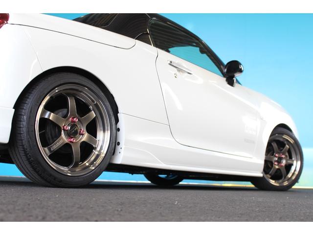 コペン セロ 禁煙車/BRIDE製フルバケットシート/純正シート有/BLITZ製車高調/5速MT/RAYS17AW/ロッソモデロ製社外マフラー/社外ハンドル/社外エアロ/レッドインテリアパック/シートヒーター(36枚目)
