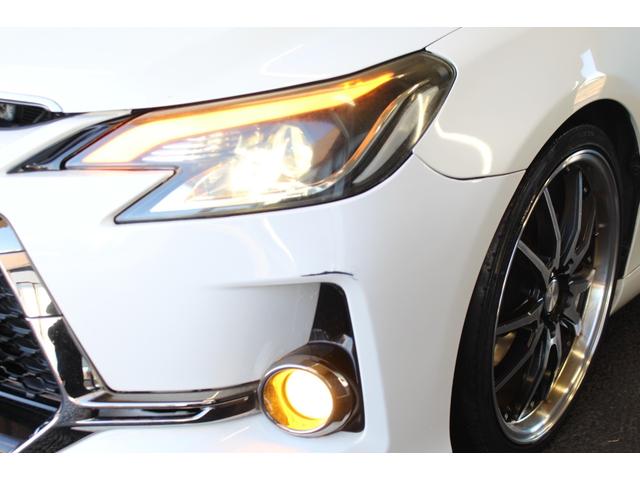 マークX 250G リラックスセレクション 禁煙/F・RバンパーG‘S仕様/社外ヘッドライト/社外テールランプ/純正HDD7インチナビ/パワーシート/ETC/Bluetooth/オートライト/記録簿/社外19インチAW/スマキー/シートカバー(29枚目)