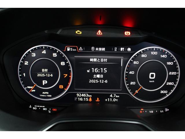 TTクーペ 2.0TFSI クワトロ Sラインパッケージ 禁煙/4WD/バーチャルコックピット/赤革シート/パワーシート/クリアランスソナー/純正メーカーナビ/純正18インチAW/ETC2.0/ドラレコ/LEDヘッドライト/Bluetooth接続/記録簿有り(16枚目)