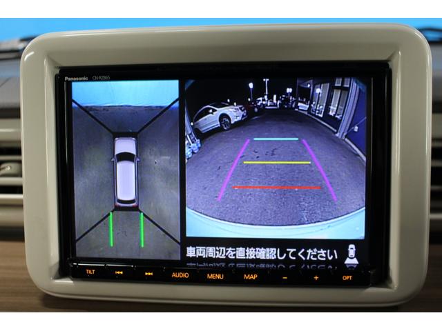 アルトラパン X 禁煙車/ワンオーナー/2トーンカラー/純正8インチナビ/全周囲カメラ/フルセグ/セーフティサポート/HIDヘッドライト/プッシュスタート/衝突軽減/USB端子/ブルートゥース接続/シートヒーター(12枚目)