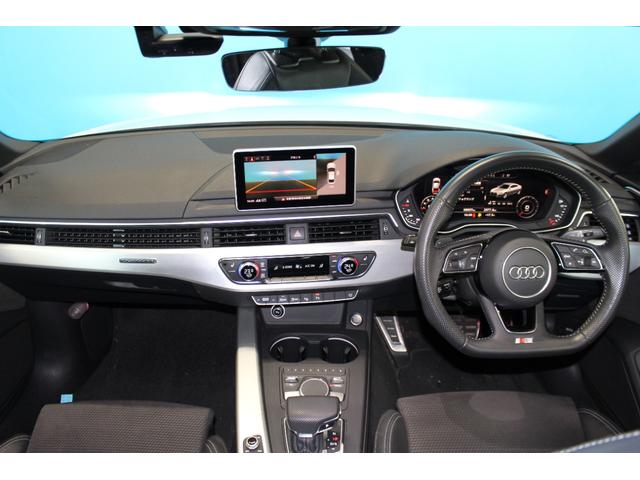 Ａ５スポーツバック ４５ＴＦＳＩクワトロ　スポーツＳライン　禁煙／マトリクスＬＥＤ／バーチャルコックピット／サラウンドビューモニター／純正ナビ／衝突軽減／アダクティブクルーズ／クリアランスソナー／半革シート／シートヒーター／純正１８インチスポークＡＷ／ＥＴＣ（9枚目）