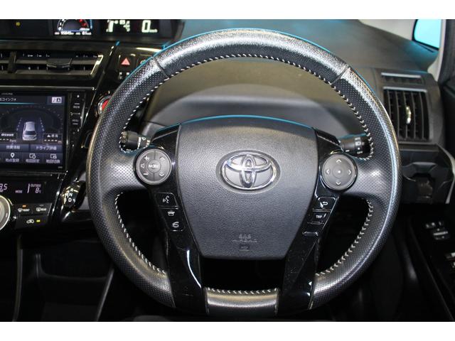 プリウスアルファ Sツーリングセレクション・G’s 禁煙車/ALPINE9インチナビ/ドライブレコーダー/ブルートゥース接続/G‘sチューニングサスペンション/G‘s専用アルミホイール/LEDヘッドライト/LEDイルミネーションビーム/(12枚目)