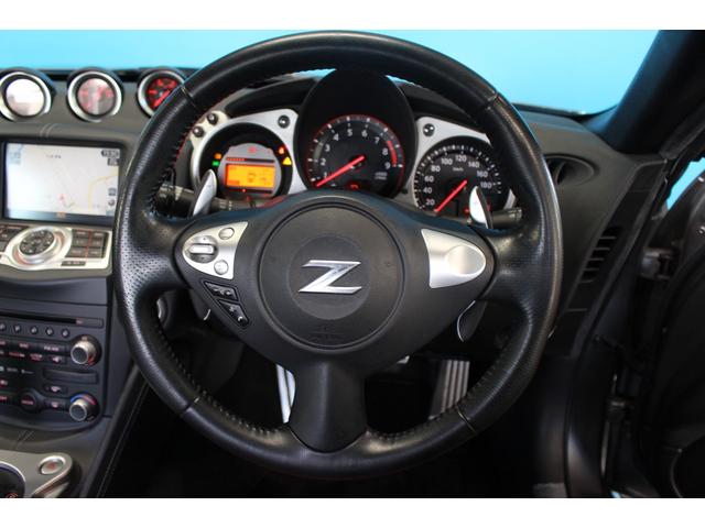 フェアレディZ バージョンT 禁煙車/NISMOエアロ/BOSEサウンド/純正ナビ/フルセグ/NISMOフロアマット/HIDヘッドライト/ハーフレザーシート/パワーシート/シートヒーター/パドルシフト/プッシュスタート/ETC(50枚目)